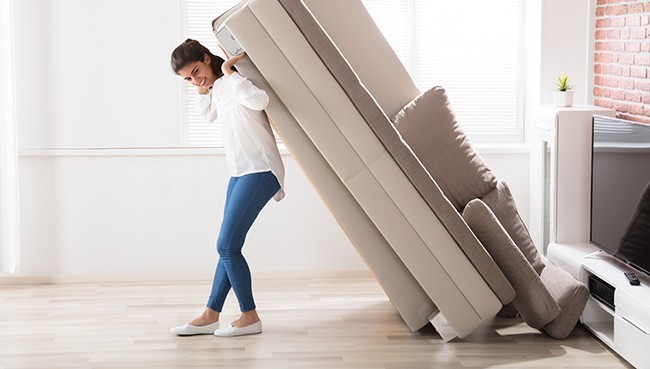 Moving furniture | Key Carpet Corporation