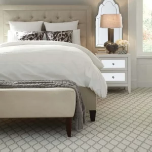 Carpet in a bedroom | Key Carpet Corporation